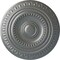 Ekena Millwork Artis Ceiling Medallion (Fits Canopies up to 6 7/8"), Hand-Painted Platinum, 15 3/4"OD x 1 3/8"P CM15ARPLS - alternate 1